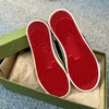 Tennisdesigners 1977 sneaker broderad duk luxurys sko beige blå tvättade jacquard denim kvinnor skor ess gummi sula vintage låg topp casual sneakers