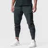 Men's Pants Casual Trend Brand Gym Sports Jogging Multi-pocket Cargo Quick Dry Fitness Trousers Workout Trackpants