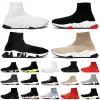 Classic Socks Buty Designer Women Mens Speed ​​2.0 1.0 Trainer Black White Runner Sneakers koronkowe mokasyny luksusowe botki na bokach skarpet trenerzy