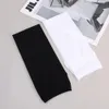 JK Woman Socks Cute Black White Lolita Long Summer Thin Knee High Fashion Cosplay Sexy Nylon Transparent Stockings 240111