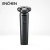 ENCHEN Victor Blackstone 7 Electrical Rotary Shaver For Men Magnetic Cutter Blade Portable Beard Trimmer Type-C Rechargeable 240111