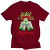 Мужские футболки Gingle Bells, рождественские топы, футболка, джин-тоник, вентилятор, идея подарка, подарок для мужчин, леди L360, круглые топы Ne, футболка