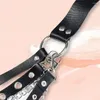 Cintos Chic Club Belt Chain Gothic Match Roupas Hoop Anti-break Street Dancer