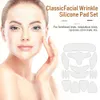 32 Pieces Chest Neck Silicone Face Anti Wrinkle Pads Reusable Face Wrinkle Smoothing Patches Reducing Forehead Wrinkles 240112