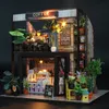 Ręcznie robione puzzle 3D Model Doll House Małe dzieci DIY Zabawki dla dziewcząt nastolatków i dorosłych jako prezenty urodzinowe 240111