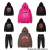 Herren Sp5der Hoodie Designer Hoodies Kleidung Pullover Männer Spider 555555 Rosa Sweatshirt Jacke Langarm S5der World Wide 999 Club G00M