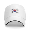 Berets South Korean Flag Korea Seoul Baseball Caps Snapback Fashion Hats Breathable Casual Outdoor Unisex Polychromatic