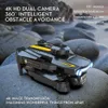 ドローン8K HDデュアルレンズ光学フロードローンカメラミニwifi fpv高さxiaomi屋外旅行用の空中写真クワッドコプター