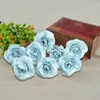 Decoratieve Bloemen 50 stks Kunstmatige Rose Zijden Bloem Hoofd 4x3.5 cm Woonaccessoires DIY Scrapbooking Craft Bloemen Bruiloft Verjaardagsfeestje