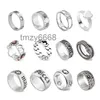 Mens Womens Designer Rings Double-g Shape Silver Couples Ring High-quality Version Spot Wholesale Luxury Jewelry ZN0Z