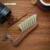 MHW3Bomber Vintage Style Coffee Grinder Brush Bar Counter Cleaning Accessories Retro Powder Tools 240111