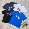 Herr t-shirts 2024ss ug klubb t shirt män kvinnor b kvalitet vit blå bla casual topp tee t-shirtyolq