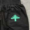 Calças masculinas homens mulheres casuais solto verde vermelho 3d puff impressão vertabrae sweatpants de alta qualidade calças jogger calças com tags t240112