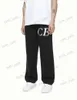 Męskie spodnie duże Cole Buxton Knit Pants Mężczyźni Women Wysokiej jakości Zima Nowa litera jacquard spodni T240112