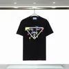 2024 MENS MENSEMENT Designer T-shirt Vêtements de vêtements CHIRTS FEMMES T-shirts Fashion Paint Couple de manches courtes Tee Black Tee Hoodie Loose