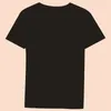T-shirt da donna Donna Top Tee 2024 Nero All-match Casual T-shirt da donna O Collo Modello insegnante Stampa Pendolare Abbigliamento manica corta