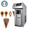 Mini household ice cream machine single head stainless steel High Output Desktop high quality soft ice cream maker machine