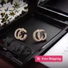 Otros conjuntos de joyas Venta caliente Cumpleaños Navidad Marca Diseñador de lujo Collar más Conjunto de pulsera Joyería llamativa de boda Collares pendientes de corazón Conjuntos de brazaletes 2 en 1