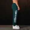 Amerykańskie style mężczyźni dresowe wiosenne jesienne jogger gym sport fitness bawełniane spodni sznurka