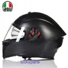 AGV k5 dual lens volledige helm voor defecte mannen en vrouwen universele motorrijden anti drop veiligheid QXMR M04B