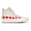 Top Fashion High Olive Top Vintage Commes 1970s Des Garcons Designer Sapatos de Lona Luxo Mulheres Mens All Star Classic 70 Chucks Taylors Low Multi-Heart Sport Sneakers