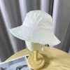 Designer Bucket Hat Le Casquette Bob Wide Brim Hats For Women Frayed Cap beach 9 colors available