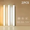 أضواء الليل اللاسلكية LED LED LIGHT MOTION MOTION SESSOR Light Closet Light for Kitchen Bedroom Detector Light Light Scireccase Backlight YQ240112