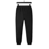 Einfarbige Hose Winter verdickte Hose männliche Lammwolle Jogginghose Y2k Streetwear lose Leggings lässig dicke warme Hose 240111