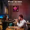 LED Matrix Pixel Ekran Akıllı Ekran Uygulama Kontrolü Programlanabilir Gece Işık Dijital Pixel Po Çerçeve Oyun Odası Dekor Masa Lambası 240112