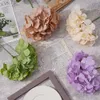 Artificial Flower New Product Window Display Flower Hotel receptionen Dekoration Skytte Silk Flower Single Coated Hortangea Wedding Hydrangea XQ