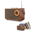 Speakers As23 Bluetoothcompatible Speaker Subwoofer Home Retro Radio Small Mini Portable Outdoor Music Player Stereo Wireless Speakers