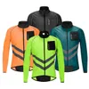 Wosawe Cycling Rain Jacket Hög synlighet Multifunktion Jersey Road Bike Bicycle Windproof Quick Dry Rain Windbreaker 240112