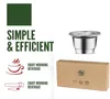 ICAS ترقية كبسولة القهوة القابلة لإعادة الاستخدام من أجل Nespresso Capsile Capsile Pod Espresso Crema Maker Fiols 2206092112219