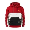 New Hoodie Trendy Brand Men's Color Matching Hoodie Sweater New Product Factory Wholesale