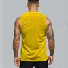 Débardeurs pour hommes Tops Blank Fitness Mens Summer Mesh Séchage rapide Vêtements de sport Sports T-shirt sans manches Lâche Basketball Gilet de course