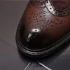 Jesień męskiej Zima Nowa w środkowej części Brogues Brytyjski styl grube leki krótkie buty męskie buty na wysokim topie 10A27