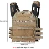 Jachtjassen Heren Body Armor JPC Molle Plate Carrier Vest Outdoor CS Game Paintball Schieten Accessoires