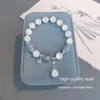 Braccialetti a maglie Bracciale in cristallo Accessori per gioielli al chiaro di luna di lusso molto idratante Farfalla