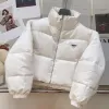 Veste d'hiver Femmes Designer Vestes Gilet détachable Épaissie Chaud Nylon Coton Manteau Inversé Trois Logo Coupe-Vent Cardigan Court Top Taille Régulière