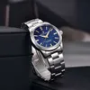 meteorite Texture Men s Precision Steel ARAF Coating Blue Treasure Machine Fashion Waterproof Quartz Watch