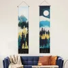 Mountain Tapestry Wall Hanging Forest Trees Art Tapestry Sunset Tapestry Nature Landscape For Living Room Home Decor 240111