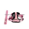 Pommeren Corgi Designer Honden Katten Sleepkabel Mode Schattig Borstband Set Schnauzer Perzische Kat Drop Levering Dhkqw