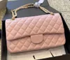 Klasik Vintage CF Crossbody Moda Kadınlar Altın Topla Küçük Çanta Gerçek Deri Kapak Çanta Lüks Çantalar Omuz Çantası Zarif ve Mükemmel Parti Mini Çanta