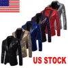 Men Sequins Blazer Designs Plus Size 2XL Black Velvet Gold Sequined Suit Jacket DJ Club Stage Party Wedding Clothes 240112