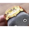 Часы Lon Ginse с маховиком Дизайнерские часы Бутик Мужские часы Автоматический механический механизм Полностью нержавеющая сталь Скользящая пряжка Сапфировое стекло