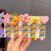 Hårtillbehör Franska flätad telefontrådar Havoops Barn Hög hästsvans elastiska pannband Enkla band för flickor baby
