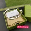 Bracelet Bracelets de créateurs de luxe pour femmes Bracelet de mode tendance design ouverture bracelet en argent Bijoux de haute qualité Très beau 7SZZ