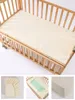 2pcs/set boho neutral Rainbow Muslin Mattress sheet