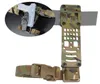 Bolsas al aire libre Adaptador de funda de pistola modular de metal Compatible con plataforma QLS Funda táctica Banda para pierna Caza Airsoft Quick Pul5946921