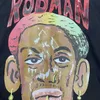 Homens camisetas Graffiti Rodman Imprimir Hip-Hop T-shirt Homens Mulheres Camiseta Tops Tee T240112